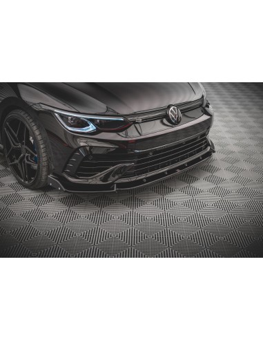 Lip delantero V.2 Volkswagen Golf VIII R (Con flaps)