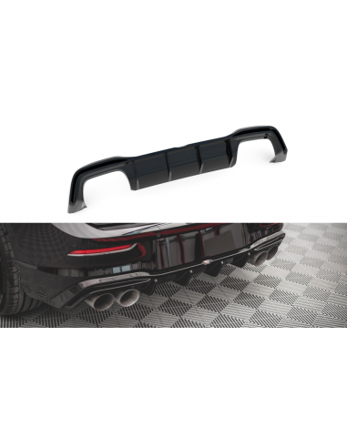 Difusor trasero V.2 Volkswagen Golf VIII R