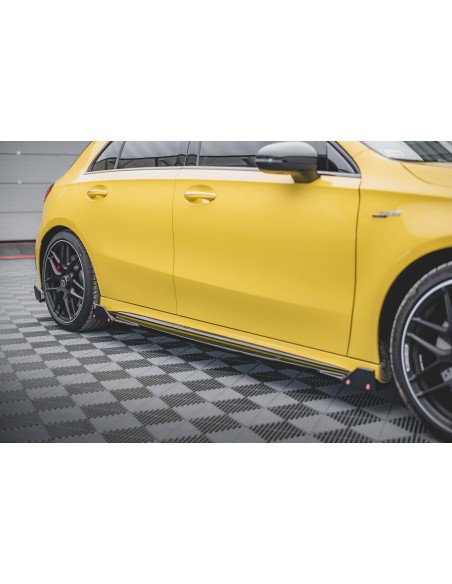 Faldones laterales V.2 Mercedes-Benz Clase A 45 AMG S W177 (Con flaps)