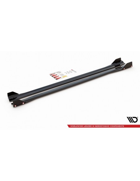 Faldones laterales V.2 Mercedes-Benz Clase A 45 AMG S W177 (Con flaps)