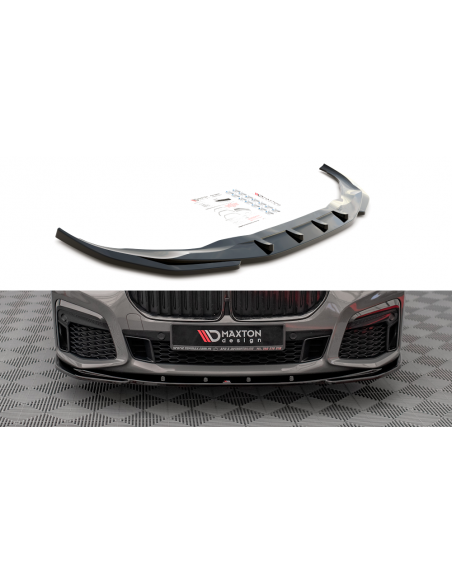 Lip delantero V.1 BMW Serie 7 G11 (Con pack M)(Facelift) Lip delantero V.1 BMW Serie 7 G11 (Con pack M)(Facelift)