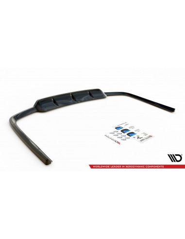 Lip trasero central Lexus GS F-Sport Mk4 (Con barras verticales)