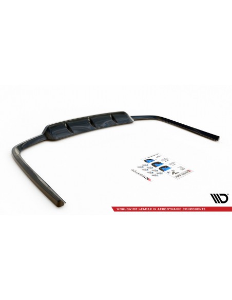 Lip trasero central Lexus GS F-Sport Mk4 (Con barras verticales) Lip trasero central Lexus GS F-Sport Mk4 (Con barras verticales)
