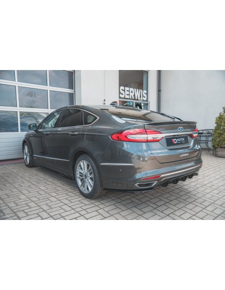 Lips traseros laterales Ford Mondeo Mk5 (Facelift)(Acabado Vignale) Lips traseros laterales Ford Mondeo Mk5 (Facelift)(Acabado Vignale)