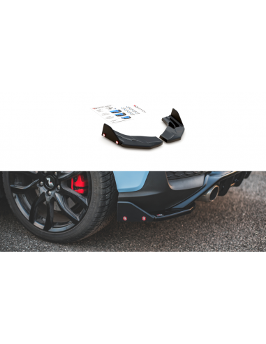 Lips traseros laterales V.5 Hyundai i30N Mk3 Hatchback (Con flaps)