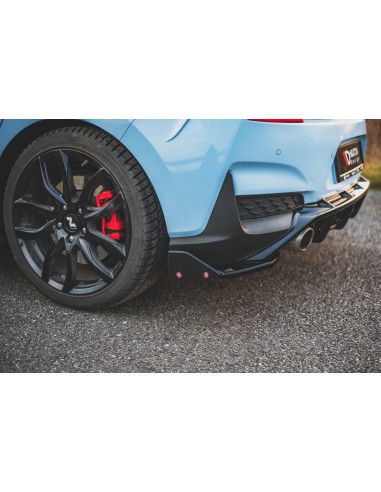 Lips traseros laterales V.5 Hyundai i30N Mk3 Hatchback (Con flaps)