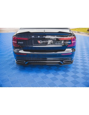 Lip trasero central Volvo S60/V60 Mk3 (R-Design)(Con barras verticales)