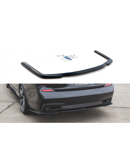 Lip trasero central BMW Serie 7 G11 (Con pack M)(Sin barras verticales) Lip trasero central BMW Serie 7 G11 (Con pack M)(Sin barras verticales)