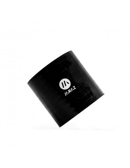 Manguito Silicona recto 57mm Negro