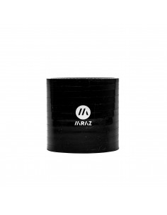 Manguito Silicona recto 76mm Negro