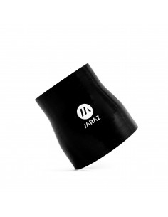 Manguito reductor silicona recto 51-57mm Negro 2