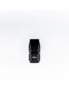 Racor AN4 Recto Negro