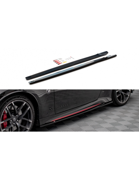 Faldones laterales V.2 Nissan 370Z Nismo
