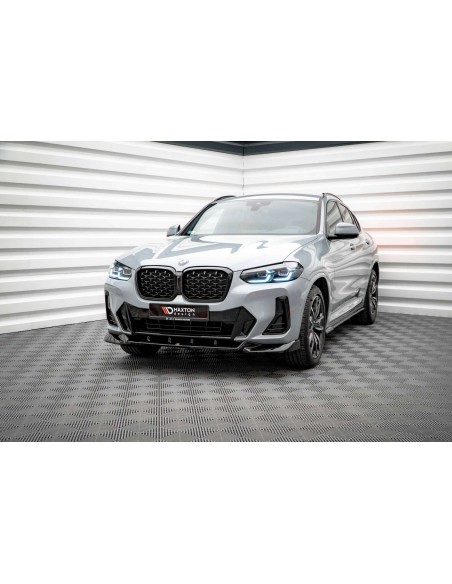 Lip delantero V.2 BMW X4 G02 (Con pack M)(Facelift) Lip delantero V.2 BMW X4 G02 (Con pack M)(Facelift)