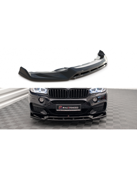 Lip delantero V.3 BMW X6 F16 (Con pack M) Lip delantero V.3 BMW X6 F16 (Con pack M)