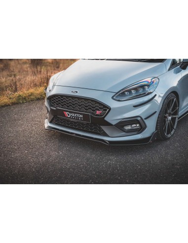 Lip delantero V.4 Ford Fiesta Mk8 (ST-Line)(Con flaps)