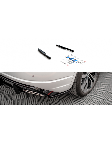 Lips traseros laterales Volkswagen Touareg Mk3 (R-Line)