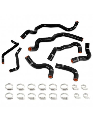 Kit manguitos refrigeración auxiliares silicona Mishimoto Infiniti Q60 3.0T 16-