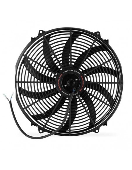 Electroventilador universal Mishimoto 16" (Aspas curvadas)