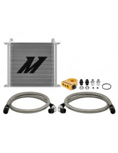 Kit radiador aceite con termostato Mishimoto universal 34 filas 2