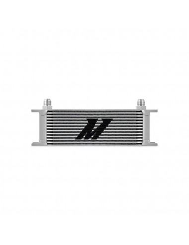 Radiador aceite universal Mishimoto 13 filas Plata
