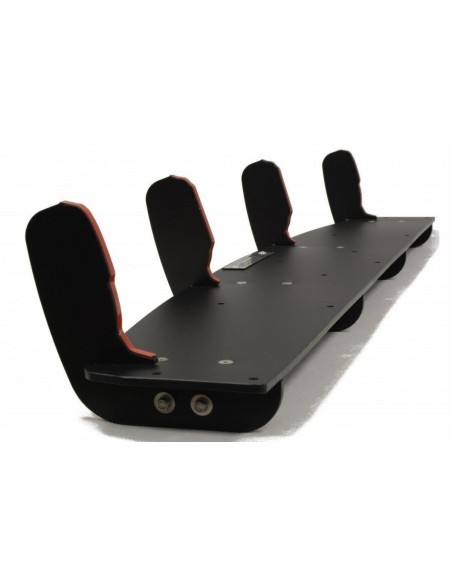 Difusor trasero Racing Durability Audi A6 C7 (S-Line)(escape 1x2)(Con lips laterales)