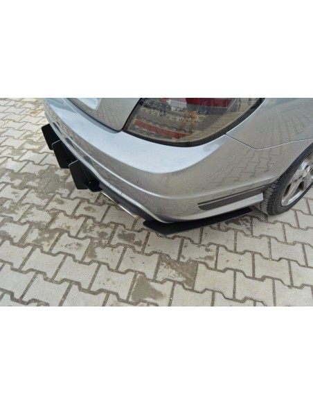 Difusor trasero Racing Durability Mercedes-Benz Clase C W204 (AMG Line)(Con lips traseros laterales)