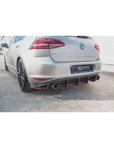 Difusor trasero Racing Durability V.1 Volkswagen Golf VII GTI
