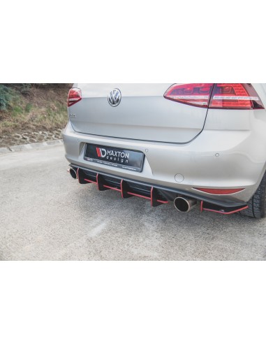 Difusor trasero Racing Durability V.1 Volkswagen Golf VII GTI