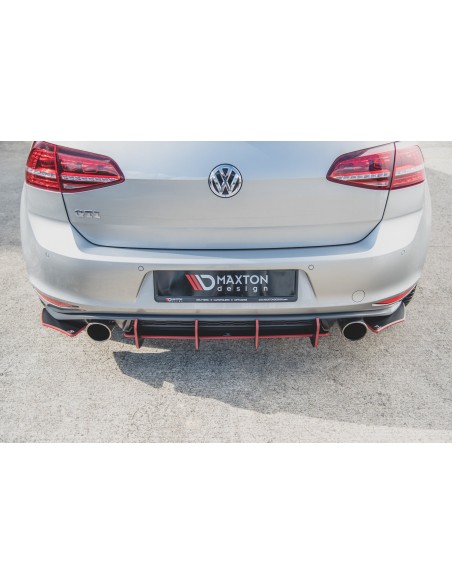 Difusor trasero Racing Durability V.2 Volkswagen Golf VII GTI