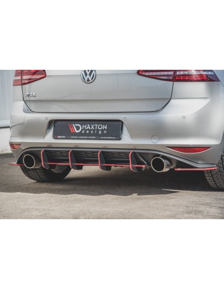 Difusor trasero Racing Durability V.2 Volkswagen Golf VII GTI