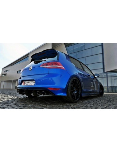 Difusor trasero Racing Durability Volkswagen Golf VII R (Con lips traseros laterales)