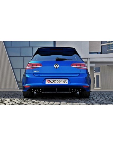 Difusor trasero Racing Durability Volkswagen Golf VII R (Con lips traseros laterales)