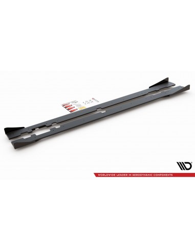 Faldones laterales Racing Durability Mercedes-Benz Clase C 43 AMG Coupe C205 (Con flaps)