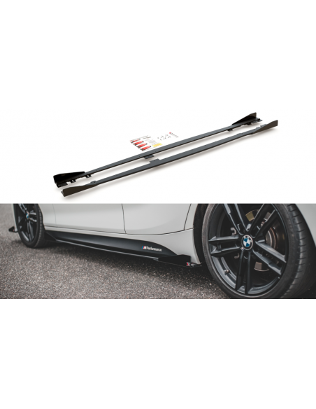 Faldones laterales Racing Durability V.2 BMW Serie 1 F20 M135i/M140i (Pack M)(Con flaps) Faldones laterales Racing Durability V.2 BMW Serie 1 F20 M135i/M140i (Pack M)(Con flaps)