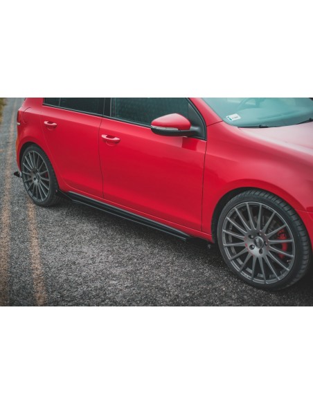 Faldones laterales Racing Durability Volkswagen Golf VI GTI (Con flaps)