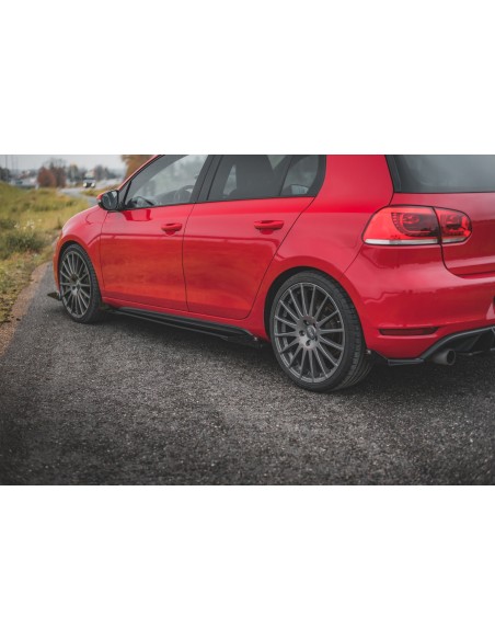 Faldones laterales Racing Durability Volkswagen Golf VI GTI (Con flaps)