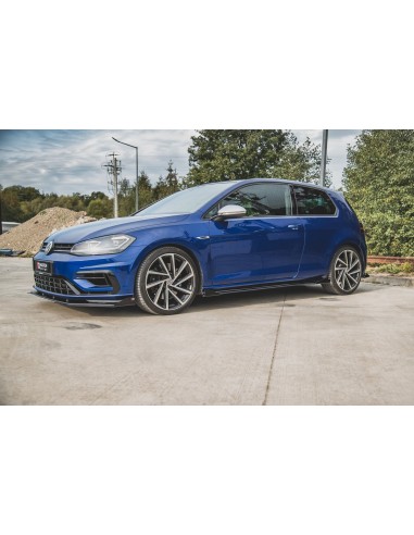 Faldones laterales Racing Durability Volkswagen Golf VII R/R-Line Facelift (Con flaps)