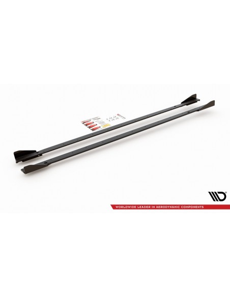 Faldones laterales Racing Durability Volkswagen Golf VIII GTI/GTI Clubsport (Con flaps) Faldones laterales Racing Durability Volkswagen Golf VIII GTI/GTI Clubsport (Con flaps)
