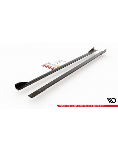 Faldones laterales Racing Durability Volkswagen Polo GTI AW (Con flaps)