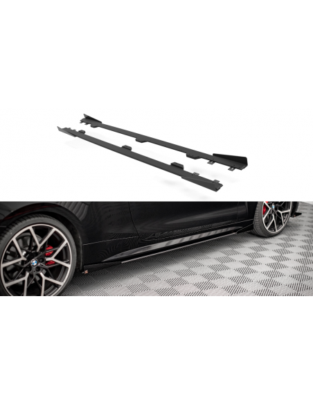 Faldones laterales Street Pro BMW Serie 4 G22 (Pack M)(Con flaps)