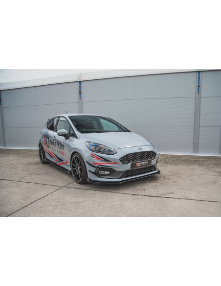 Lip delantero Racing Durability Ford Fiesta Mk8 ST/ST-Line (Con flaps)