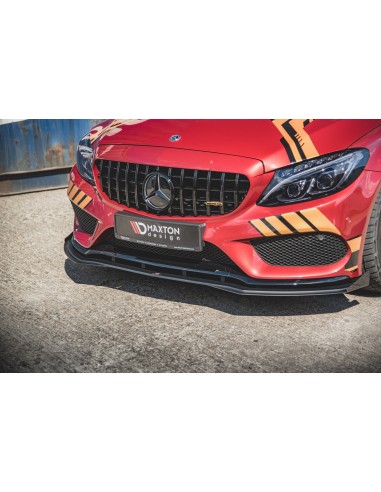 Lip delantero Racing Durability Mercedes-Benz Clase C 43 AMG Coupe C205 (Con flaps)