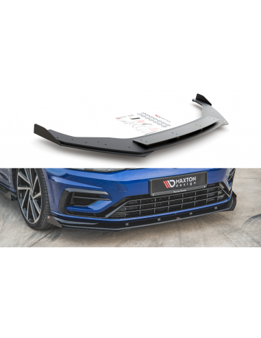 Lip delantero Racing Durability V.1 Volkswagen Golf 7 R/R-Line (Facelift)(Con flaps)