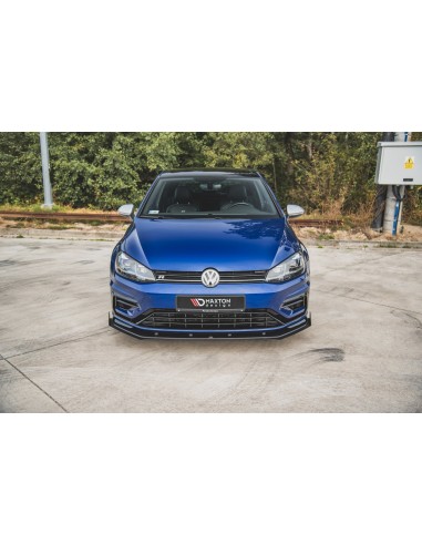 Lip delantero Racing Durability V.1 Volkswagen Golf 7 R/R-Line (Facelift)(Con flaps)