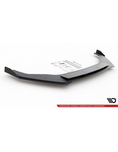 Lip delantero Racing Durability V.1 Volkswagen Golf 7 R/R-Line (Facelift)(Con flaps)