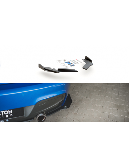 Lips traseros laterales Racing Durability BMW Serie 1 M135i F20 (Con flaps)