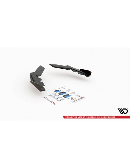 Lips traseros laterales Racing Durability BMW Serie 1 M135i F20 (Con flaps)