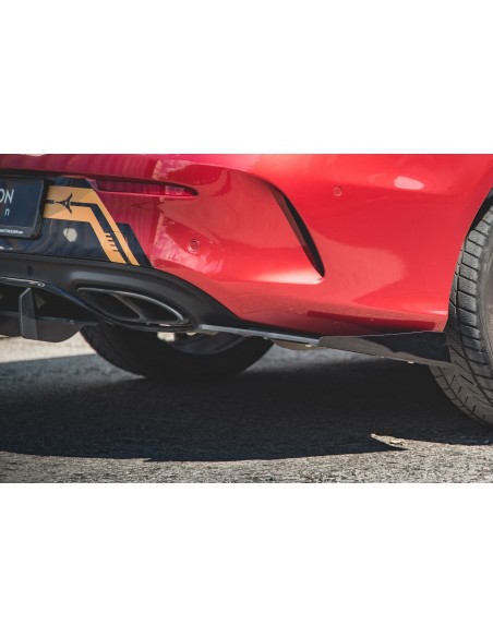 Lips traseros laterales Racing Durability Mercedes-Benz C 43 AMG Coupe C205 (Con flaps) Lips traseros laterales Racing Durability Mercedes-Benz C 43 AMG Coupe C205 (Con flaps)