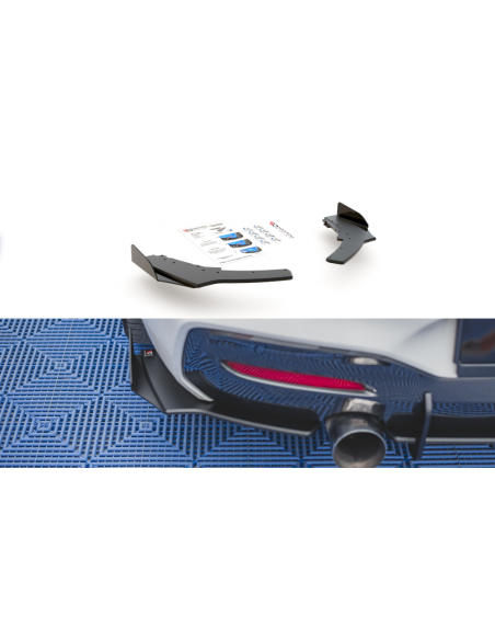 Lips traseros laterales Racing Durability V.2 BMW Serie 1 F20 M140i (Pack M)(Con flaps)